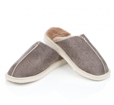 PANTOFLE WSUWANE CARO BEŻ WYCIERUS