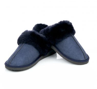 PANTOFLE WSUWANE GRANAT